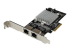 ST2000SPEXI - StarTech.com Dual Port PCI Express (PCIe x4) Gigabit Ethernet Server Adapter - Left-angle