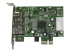 PEX1394B3LP - StarTech.com 3 Port 2b 1a Low Profile 1394 PCI Express FireWire Card Adapter - Front