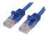 45PAT1MBL - StarTech.com 1m Blue Cat5e / Cat 5 Snagless Patch Cable - Right-angle