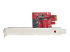 2P6G-PCIE-SATA-CARD - Startech SATA PCIe Card, 2 Port PCIe SATA Expansion card, 6Gbps SATA Card, Full/Low Profile, PCI Express to SATA Adapter, ASM1061 Non-Raid SATA Controller Card - Left side
