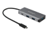 HB31C3A1CPD3 - StarTech.com 4 Port USB C Hub (10Gbps) to 3x USB-A & 1x USB-C, 100W Power Delivery Passthrough Charging, Compact/Portable USB 3.1 Gen 2/USB 3.2 Gen 2 Type C Laptop Adapter, Works w/ TB3 - Right-angle