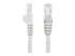 N6PATCH50WH - StarTech.com 50ft CAT6 Cable, 10 Gigabit Snagless RJ45 650MHz 100W PoE Cat 6 Patch Cord, 10GbE UTP CAT6 Network Cable, White CAT6 Ethernet Cable, Wiring is UL Certified/TIA - Front
