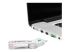 40451 - Lindy USB Port Blocker - Back