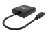 TC-USBCVGA/BL - VISION - Adapter - 24 pin USB-C male to HD-15 (VGA) female - Back