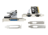 PCI2S1P2 - StarTech.com PCI Serial Parallel Combo Card with Dual Serial RS232 Ports (DB9) & 1x Parallel LPT Port (DB25), PCI Combo Adapter Card, PCI Expansion Card Controller, PCI to Printer Card - Front
