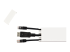 CBMCWD5020E - StarTech.com 20 Pack Cable Raceway End Cap for CBMCWD5020, Cable Management Accessories, Channel Raceway Fitting End Cap, Cable Raceway Connectors, Wiring Duct End Piece, UL Listed - Top