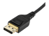 DP14MDPMM2MB - StarTech.com 6ft (2m) VESA Certified Mini DisplayPort to DisplayPort 1.4 Cable, 8K 60Hz HBR3 HDR, Super UHD mDP to DP 1.4 Cord, Slim (34 AWG) Ultra HD 4K 120Hz, Monitor/Video Cable - Close up