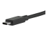 CDP2DPMM1MB - StarTech.com 3ft/1m USB C to DisplayPort 1.2 Cable 4K 60Hz, USB-C to DisplayPort Adapter Cable HBR2, USB Type-C DP Alt Mode to DP Monitor Video Cable, Compatible with Thunderbolt 3, Black - Close up