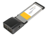 EC1394B2 - StarTech.com 2 Port ExpressCard 1394b FireWire Laptop Adapter Card - Left-angle