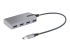 5G4AB-USB-A-HUB - StarTech.com 4-Port USB Hub, USB 3.0 5Gbps, Bus Powered, USB-A to 4x USB-A Hub with Optional Auxiliary Power Input, Portable Desktop/Laptop USB Hub with 1ft (30cm) Attached Cable - Left-angle