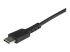 RUSBCLTMM1MB - StarTech.com 3 ft(1m) Durable Black USB-C to Lightning Cable, Heavy Duty Rugged Aramid Fiber USB Type C to Lightning Charger/Sync Power Cord, Apple MFi Certified iPad/iPhone 12 Pro Max - Close up
