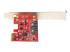 2P6GR-PCIE-SATA-CARD - StarTech.com SATA PCIe Card, 2 Port PCIe SATA Expansion card, 6Gbps SATA Card, Full/Low Profile, PCI Express to SATA Adapter, ASM1062R SATA RAID Controller Card - Right side