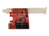 4P6G-PCIE-SATA-CARD - StarTech.com SATA PCIe Card, 4 Port PCIe SATA Expansion card, 6Gbps SATA Card, Low/Full Profile, SATA Stacked Connectors, ASM1164 Non-Raid SATA Controller Card - Right side
