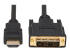 P566-006 - Eaton Tripp Lite Series HDMI to DVI Adapter Cable (HDMI to DVI-D M/M), 6 ft. (1.8 m) - Front