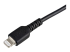 RUSBLTMM15CMB - StarTech.com 15cm(6 in) Durable Black USB-A to Lightning Cable, Heavy Duty Rugged Aramid Fiber USB Type A to Lightning Charger/Sync Power Cord, Apple MFi Certified iPad/iPhone 12 Pro Max - Close up