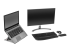 K50420EU - Kensington Easy Riser Go Laptop Cooling Stand - Left-angle