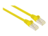 330565 - Intellinet Network Patch Cable, Cat5e, 2m, Yellow, CCA, SF/UTP, PVC, RJ45, Gold Plated Contacts, Snagless, Booted, Lifetime Warranty, Polybag - Left-angle