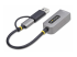 U2GA-USB-C-ETHERNET - StarTech.com 2.5GbE USB-C to Ethernet Adapter with USB-A Converter - Back
