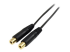 MUY1MFF - StarTech.com 6 in. 3.5mm Audio Splitter Cable - Close up