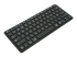 AKB862UK - Targus - Keyboard - compact, multi-device, antimicrobial - Left-angle