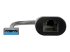 US2GA30 - StarTech.com 2.5GbE USB A to Ethernet Adapter, NBASE-T NIC, USB 3.0 Type A 2.5 GbE /1 GbE Multi Speed Gigabit Network, USB 3.1 Laptop to RJ45/LAN, Lenovo X1 Carbon, HP EliteBook/ ZBook - Left side