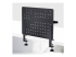1612B-DESK-PEGBOARD - Startech Clamp-On Pegboard with Accessories, 16.5 x 12.5in (42 x 32cm), Steel Pegboard, Desktop Storage Organizer, Desk Mount Peg Board, Black - Back