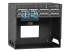 WALLSHELF8U - Startech 8U Open Frame Wall Mount Network Rack w/ Built in Shelf - Left-angle