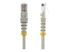 45PAT10MGR - StarTech.com 10m Gray Cat5e / Cat 5 Snagless Ethernet Patch Cable 10 m - Multi-angle