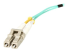 A50FBLCLC10 - StarTech.com 10m (30ft) LC/UPC to LC/UPC OM3 Multimode Fiber Optic Cable, Full Duplex 50/125Âµm Zipcord Fiber Cable, 100G Networks, LOMMF/VCSEL, <0.3dB Low Insertion Loss - Close up