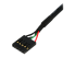 USBINT5PIN24 - StarTech.com 24in Internal 5 pin USB IDC Motherboard Header Cable F/F - Right-angle