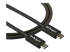 TBLT34MM80CM - StarTech 2.6ft (80cm) Thunderbolt 3 Cable, 40Gbps, 100W PD, 4K/5K Video, Thunderbolt-Certified, Compatible w/ TB4/USB 3.2/DisplayPort - Close up