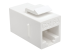 N235-001-6A - Eaton Tripp Lite Series Cat6a Straight Through Modular In Line Snap In Coupler RJ45 F/F - Left-angle