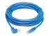 N204-015-BL-UP - Eaton Tripp Lite Series Up-Angle Cat6 Gigabit Molded UTP Ethernet Cable (RJ45 Right-Angle Up M to RJ45 M), Blue, 15 ft. - Front