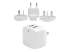 USB2PACWH - StarTech.com Dual Port USB Wall Charger 17W/3.4A - Front