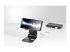 USPTLSTNDB - StarTech.com Phone and Tablet Stand, Foldable Universal Mobile Device Holder for Smartphones & Tablets, Adjustable Multi-Angle Viewing Ergonomic Cell Phone Stand for Desk, Portable, Black - Right-angle
