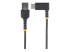 R2ACR-1M-USB-CABLE - StarTech.com 3ft (1m) USB A to C Charging Cable Right Angle, Heavy Duty Fast Charge USB-C Cable, USB 2.0 A to Type-C, Durable and Rugged Aramid Fiber, 3A, S20/iPad/Pixel - Front