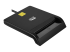SCR-100 - Adesso SCR-100 - SMART card reader - Left-angle