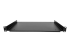 SHELF-1U-12-FIXED-S - StarTech.com 1U Fixed Server Rack Mount Shelf, 12in Deep Steel Universal Cantilever Tray for 19" AV/Data/Network Equipment Rack with Cage Nuts & Screws, 55lbs Weight Capacity, 12" Deep - Front