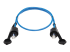 N200P-003BL-IND - Eaton Tripp Lite Series Industrial Cat6 UTP Ethernet Cable (RJ45 M/M), 100W PoE, CMR-LP, IP68, Blue, 3 ft. (0.91 m) - Front
