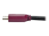 P569-010-CERT - Eaton Tripp Lite Series 10ft Premium Hi-Speed HDMI Cable w Grip Connectors 4Kx2K@60Hz 10' - Close up