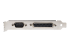 PEX1S1P950 - StarTech.com PCIe Card with Serial and Parallel Port, PCI Express Combo Adapter Card with 1x DB25 Parallel Port & 1x RS232 DB9 Serial Port, Expansion/Controller Card, PCIe Printer Card - Left side