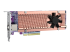 QM2-2P410G1T - QNAP QM2-2P410G1T - Storage controller - Left-angle