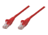 342162 - Intellinet Network Patch Cable, Cat6, 2m, Red, CCA, U/UTP, PVC, RJ45, Gold Plated Contacts, Snagless, Booted, Lifetime Warranty, Polybag - Right-angle