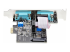 2S232422485-PC-CARD - StarTech.com 2-Port Serial PCIe Card, Dual-Port PCI Express to RS232/RS422/RS485 (DB9) Serial Card, Low-Profile Brackets Incl., 16C1050 UART, TAA-Compliant, Windows/Linux, TAA Compliant - Right side