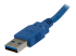 USB3SEXT1M - StarTech 1m Blue SuperSpeed USB 3.0 Extension Cable A to A - Close up