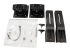 97-615 - Ergotron Tall-User Kit for WorkFit Dual - Right-angle