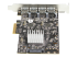 PEXUSB314A2V2 - StarTech.com 4-Port USB PCIe Card - Right side