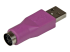 GC46MFKEY - StarTech.com Replacement PS/2 Keyboard to USB Adapter - Back