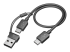 9T9J3AA#AC3 - Poly Voyager Focus 2 - Right-angle