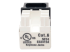 N238-010-BK - Eaton Tripp Lite Series Cat6/Cat5e 110 Punch Down Keystone Jack - Back